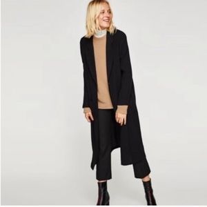NWT Zara light oversized long flowing jacket